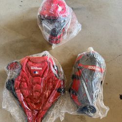 Wilson EZ Full Catchers gear Red 
