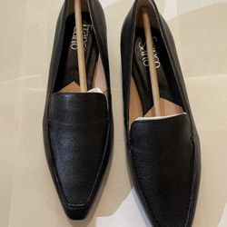 Franco Sarto Black Flats
