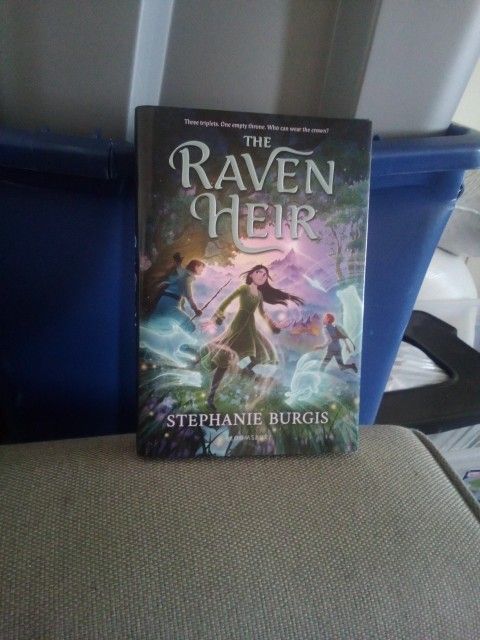 "The Raven Heir" Book By Stephanie Burgis