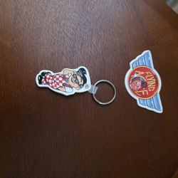 Bob's Big Boy 👦 Key 🔑 Ring & Sticker