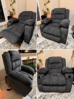 Korser Power Lift Recliner for Elderly with Heat and Massage Recliner Chair with Infinite Position