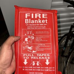 Fire Blanket. 