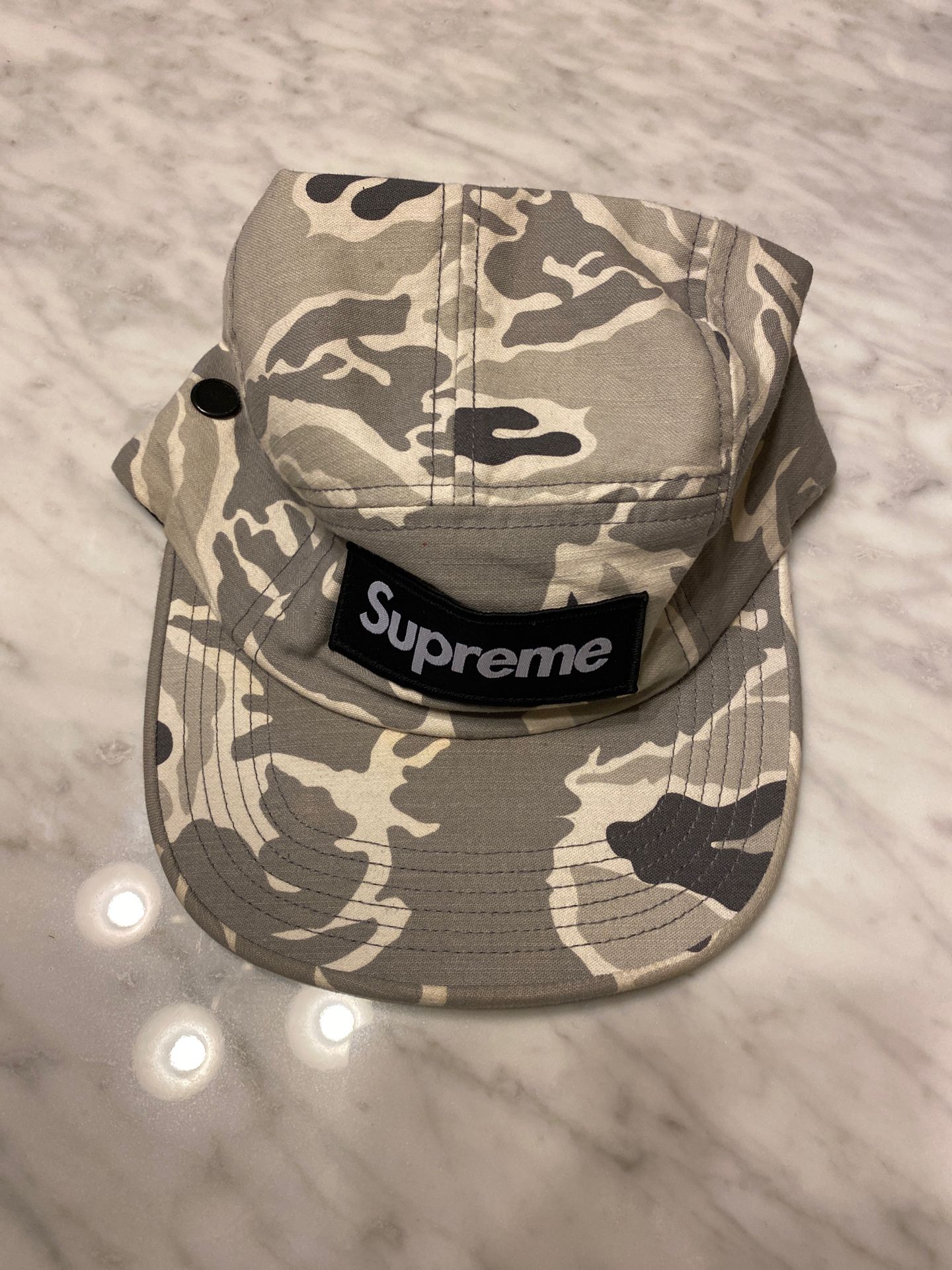 Supreme tiger camo hat