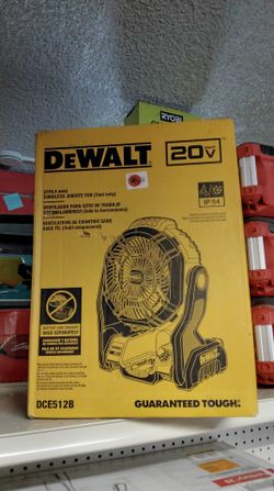 DeWalt 20V Cordless Jobsite Fan DCE512B (TOOL ONLY)
