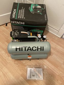 Hitachi compressor , 135psi, 1.35 hp. MRSP $324 plus tax