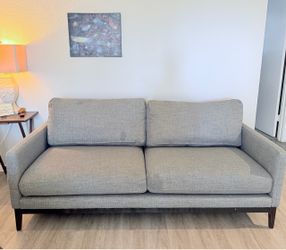 Gray Sofa – 36 x 75 Inches
