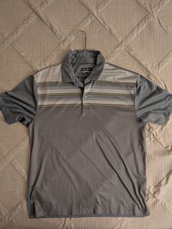 Ben Hogan Performance Stretch Polo Men's Size L Tradewind/Biza Blue New With Tag