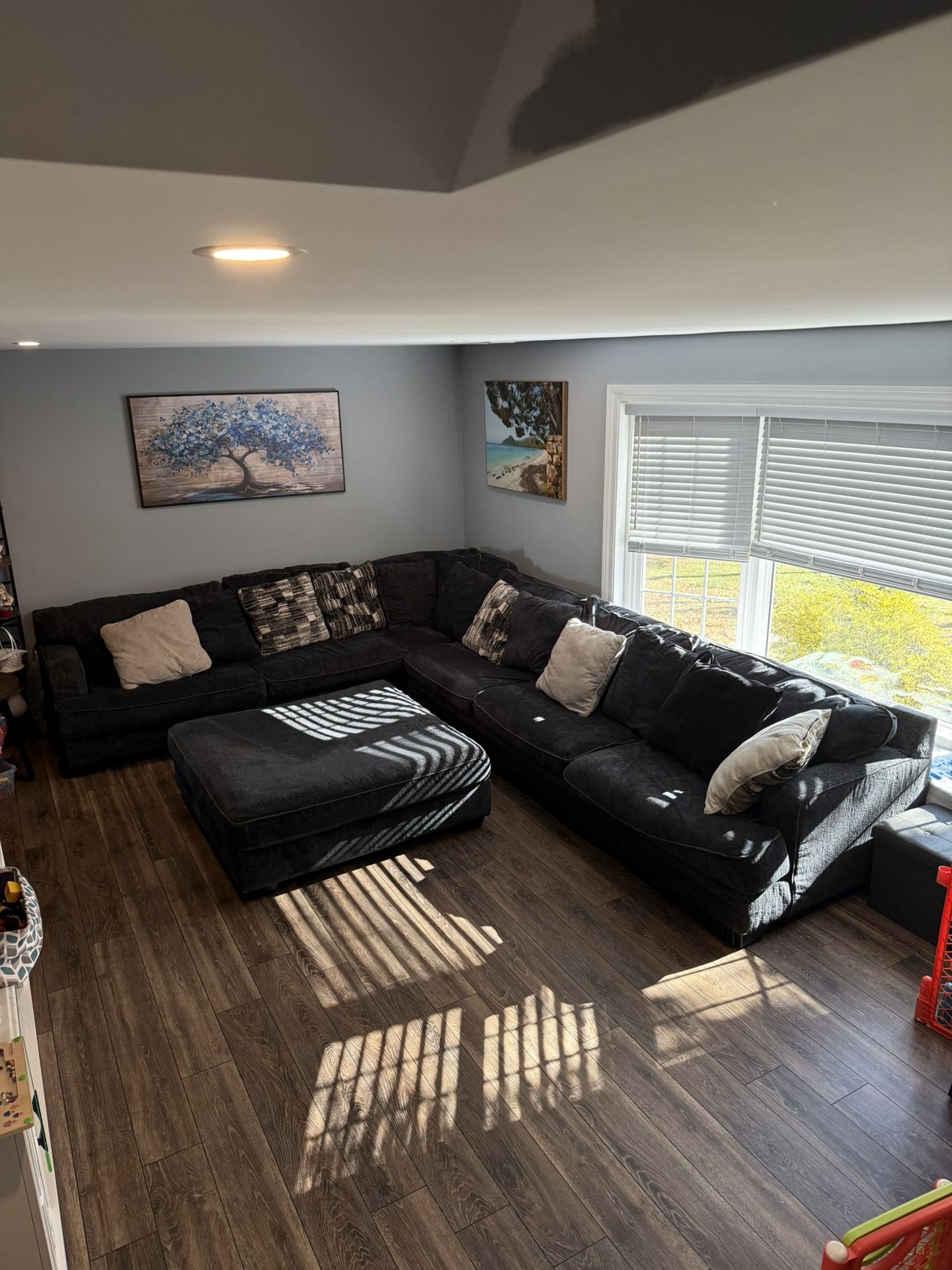 Sections Sofa And Ottoman 