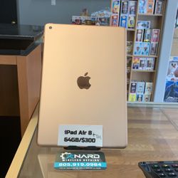 iPad Air 8. 64GB / $300 + Tax 