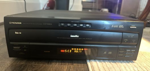 Pioneer CLD-M301 LaserDisc LD 5-DISC CD CDV Player - No Remote