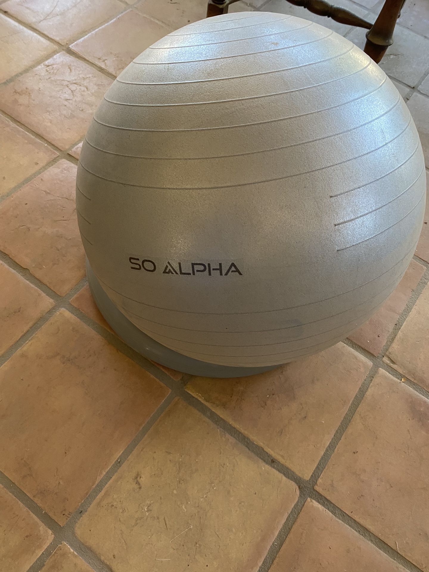 Exercise Ball With Base