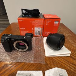Sony A6400 & Sony 50mm F1.8