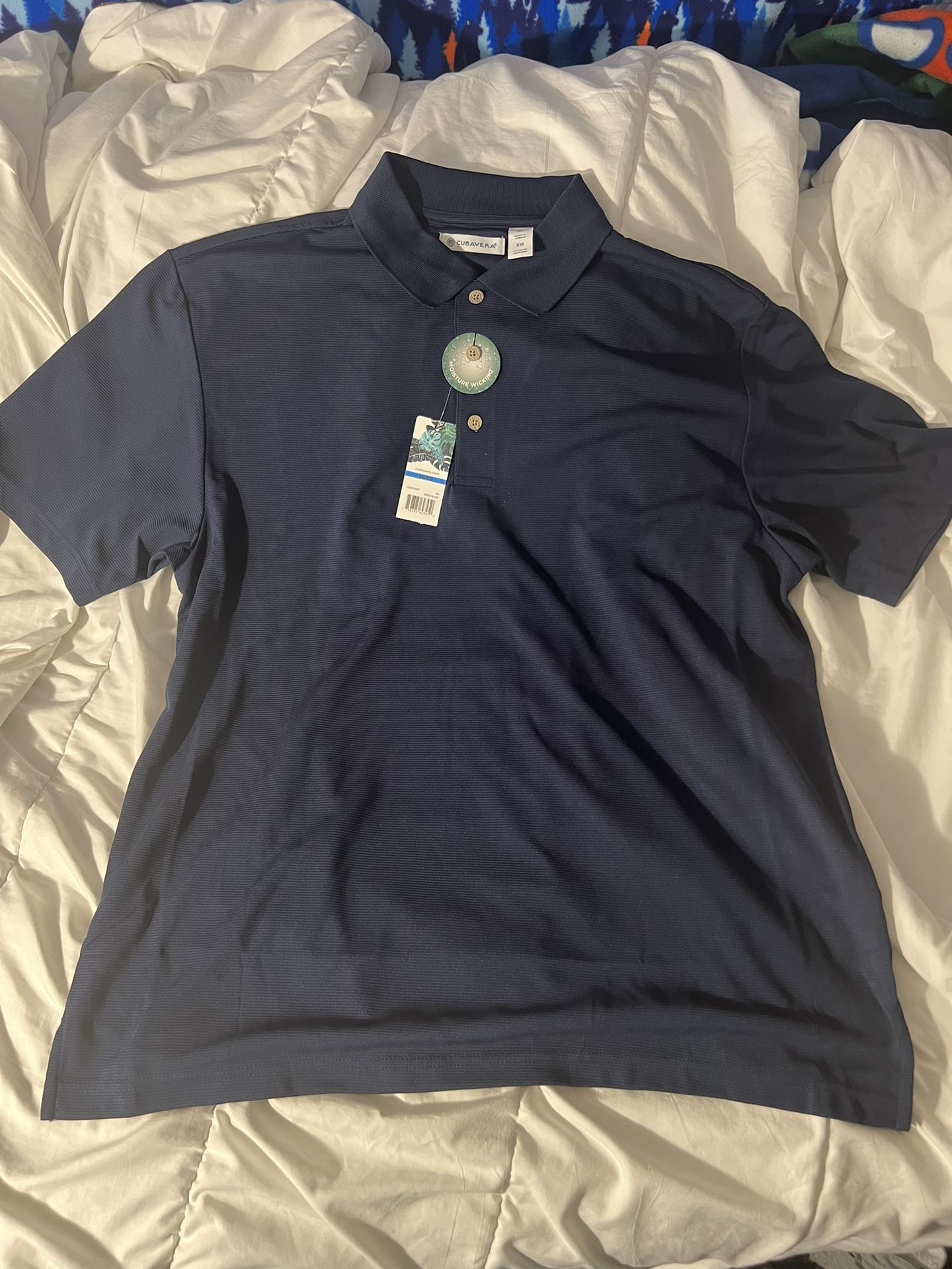 Cubavera Polo (Navy Blue)