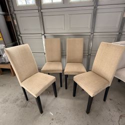 4 Piece Dining Chairs 