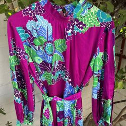Vintage Floral Lani Kay’s Hawaiian Dress