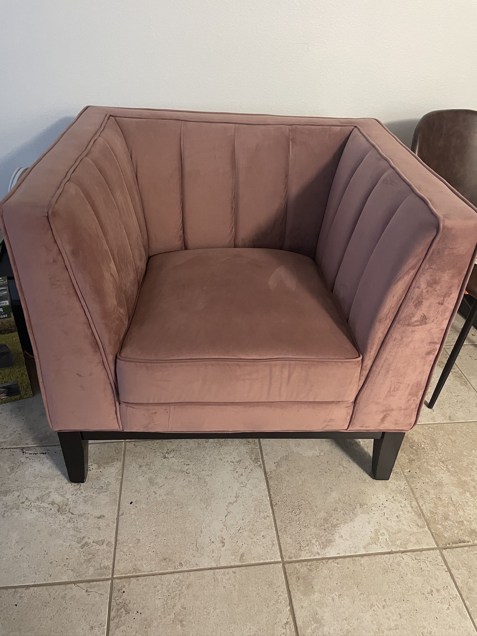 Jerome’s Velour Armchair