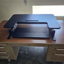 VIVO 36" Height Adjustable Stand Up DesK Converter
