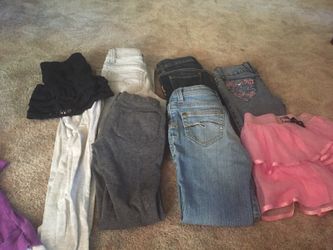 Girls lot of clothes size 6/7 nice!