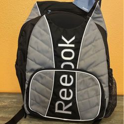 New Reebok Backpack. Lots Of Openings 