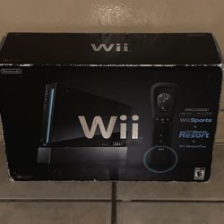 Nintendo Wii Video Game Console In Box