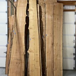Live Edge Cedar Slabs And Rounds