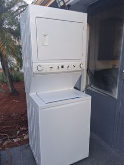 Stackable Washer And Dryer 27" Work Perfect