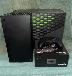Xbox Series X and Elite 2 controller