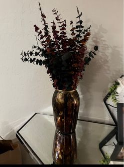 Antique flower vase