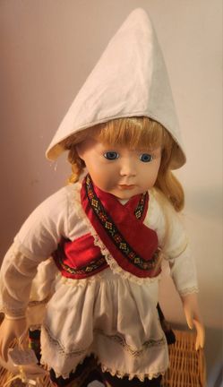 Porcelain Handcrafted Holland Doll
