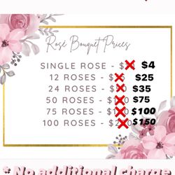 24 Roses For 35$ ONLY THIS WEEK