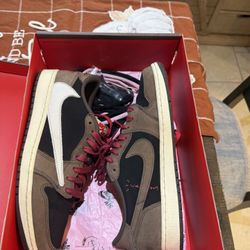 Jordan 1 OG Low Travis Scott Mocha size 11