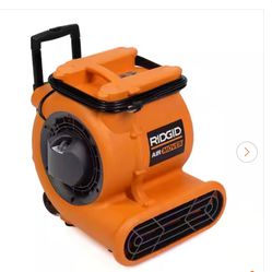 RIDGID 1625 CFM 3-Speed, Portable AM2560 Air Mover Blower Fan with Collapsible Handle, Rear Wheels, Water Damage Restoration