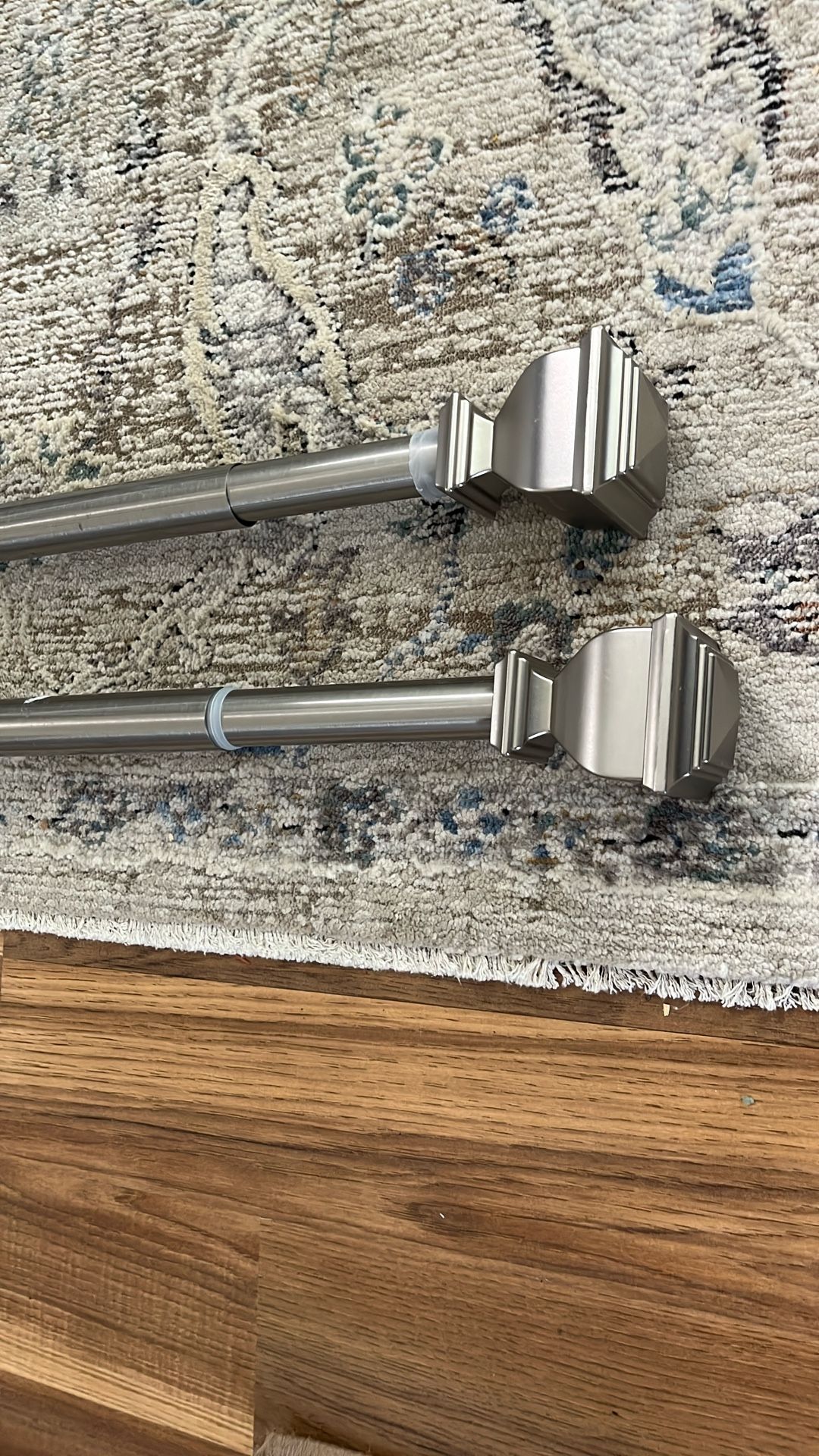Two Decorative Hanger Rods from 4’ Up to 7’ 1/2”