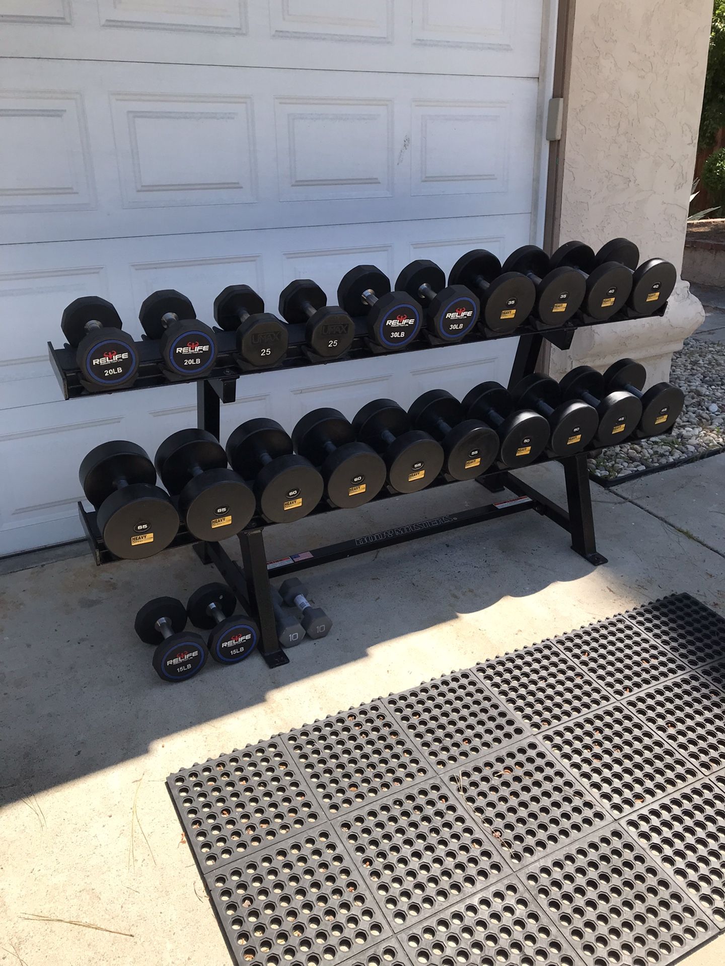 Dumbbells Heavy Duty Commercial Dumbbell Set With Heavy Duty Dumbbell Rack