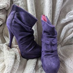 Purple Heels Size 6.5
