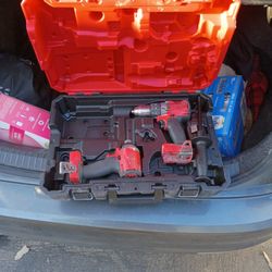 Fuel Milwaukee Impact And Drill (Just Drills And Case)