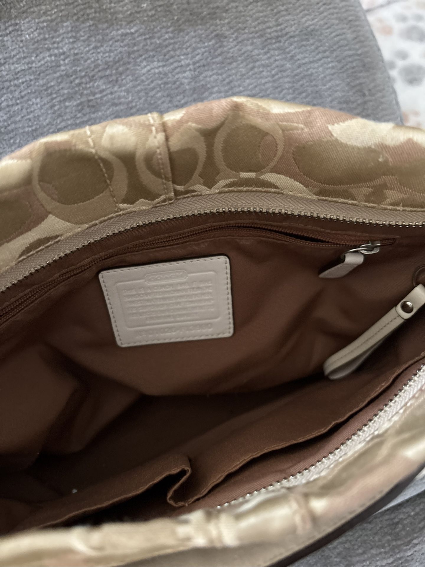 Camouflage Coach Bag