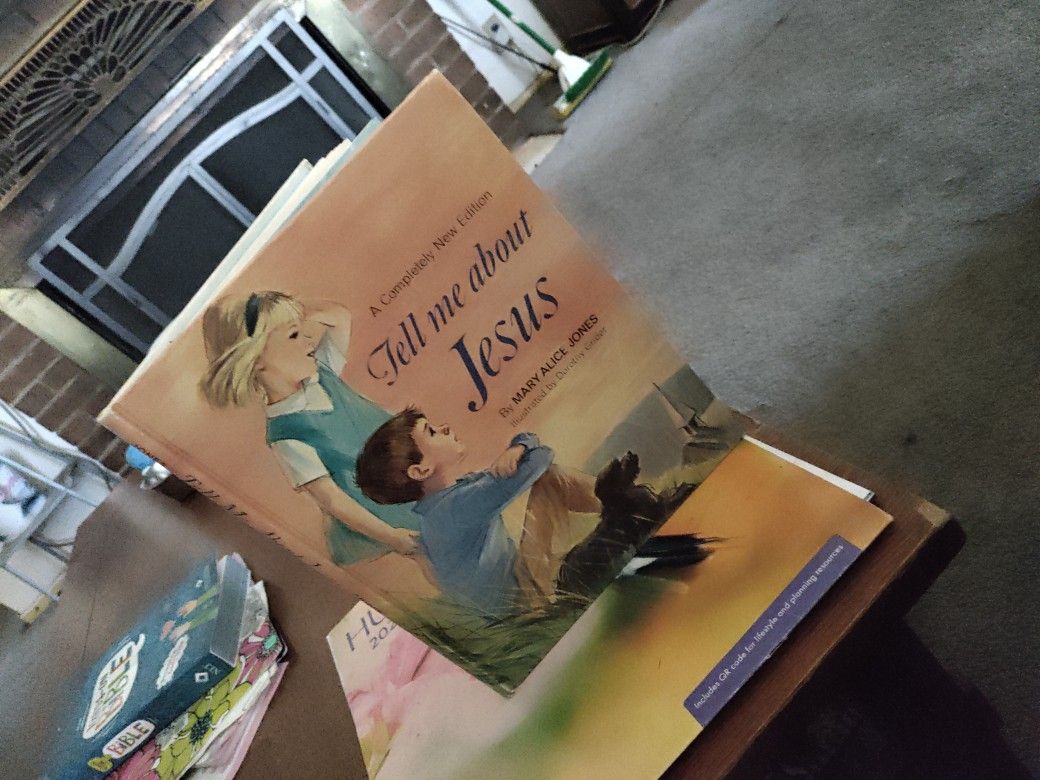 A COMPLETELY 1970-EDITION ( TITLED TELL ME ABOUT JESUS). PICK โ๏ธ UP ONLY