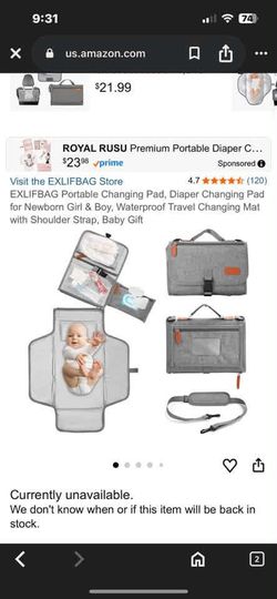 Portable Changing Pad