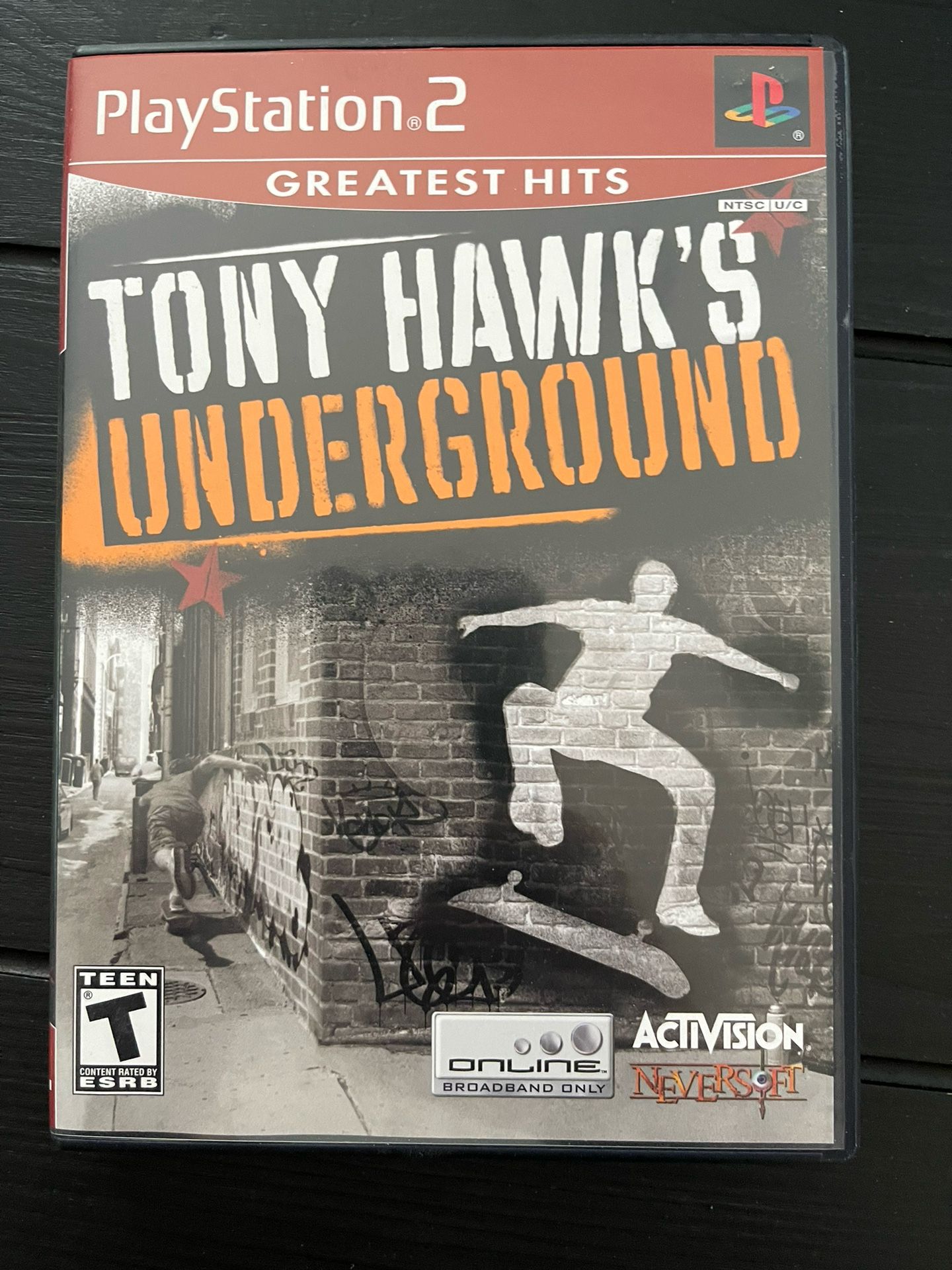 PS2 Tony Hawk’s Underground 