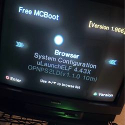 Japanese Ps2 With Freemcboot Installed 