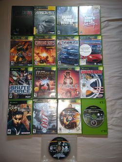 Xbox Original Games lot (💲5 &Up)