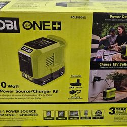Ryobi ONE+ 18V 200-Watt Portable Battery Inverter Power Source Kit