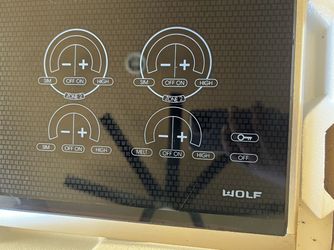 Wolf Glass electric cooktop