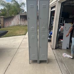Metal Double Locker (2x)