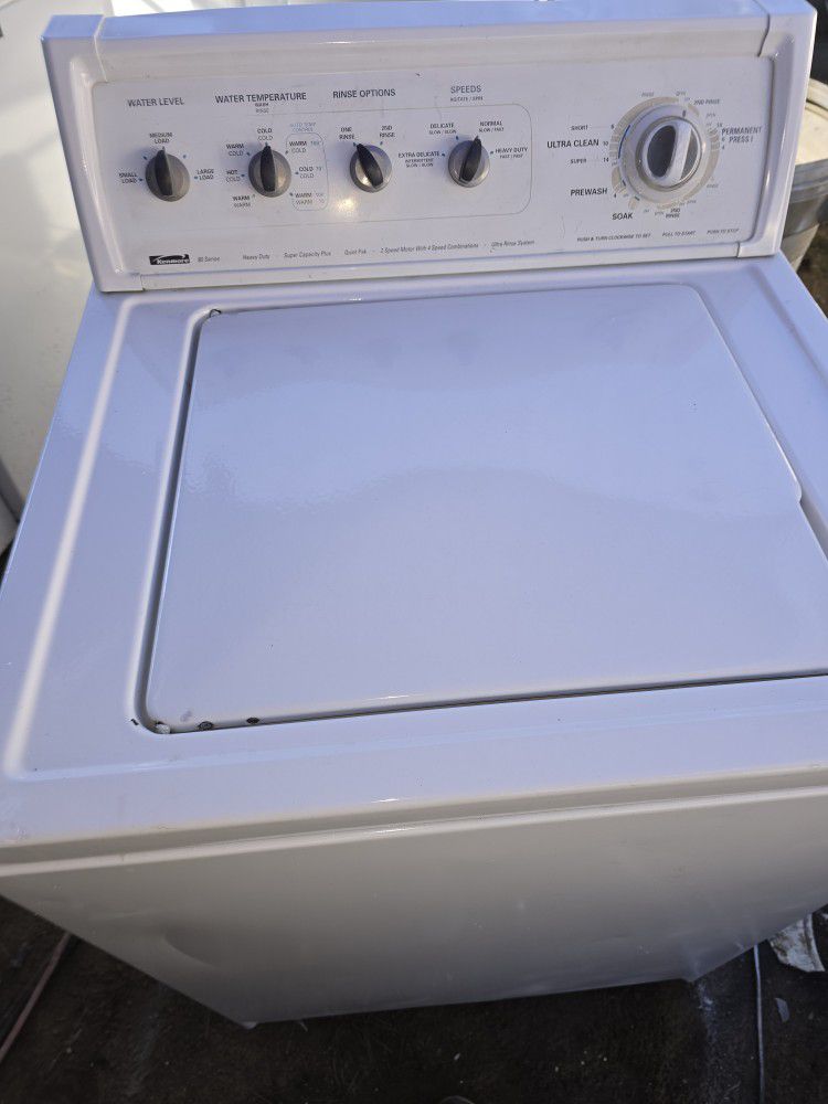 Kenmore Washer Super Capacity And Heavy Duty Works Excellent 
