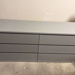 IKEA Malm 6 Drawer Dresser
