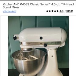 Heavy Duty Kitchen Aid mixer 
