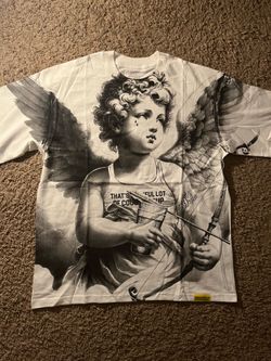 Awful Lot Of Cough Syrup Angel Tee