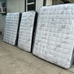 ⚀️brand New Mattress Pillow Top 12" Thick ⚀️5 Years Warranty ⚀️Twin $145 Full $180 Queen $199 ⚀️king $320